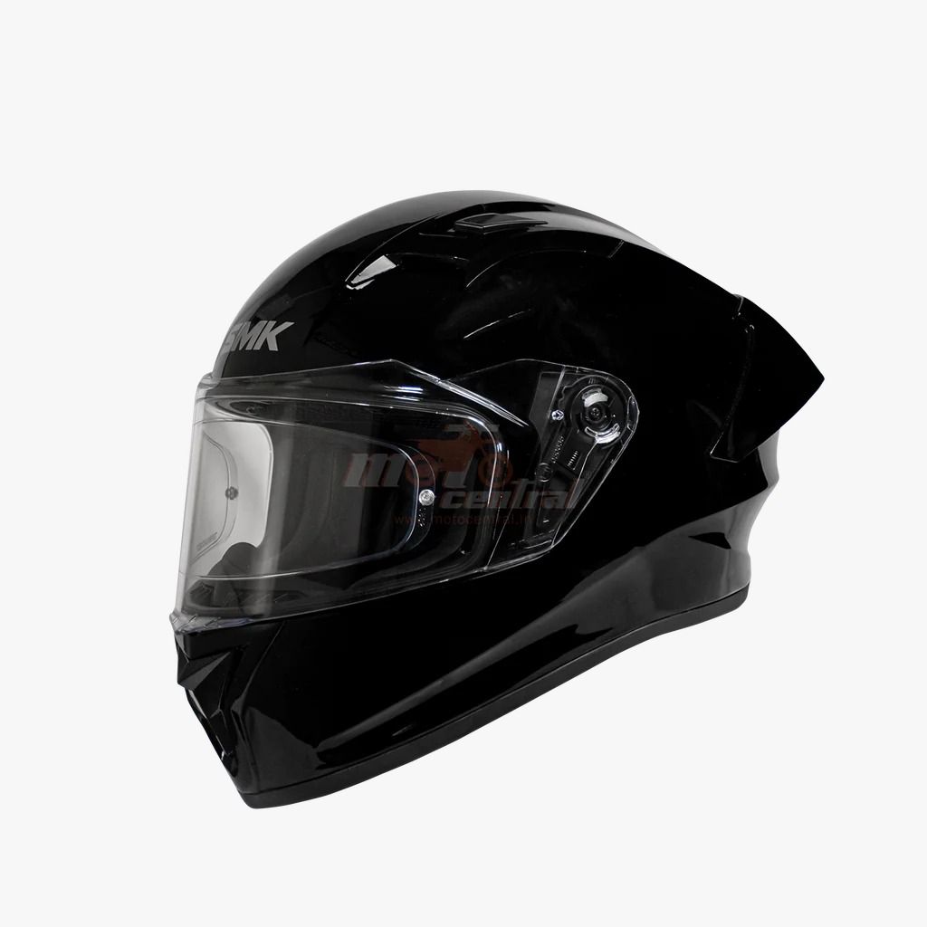 SMK Stellar Sports Gloss Black (GL200) Full Face Helmet